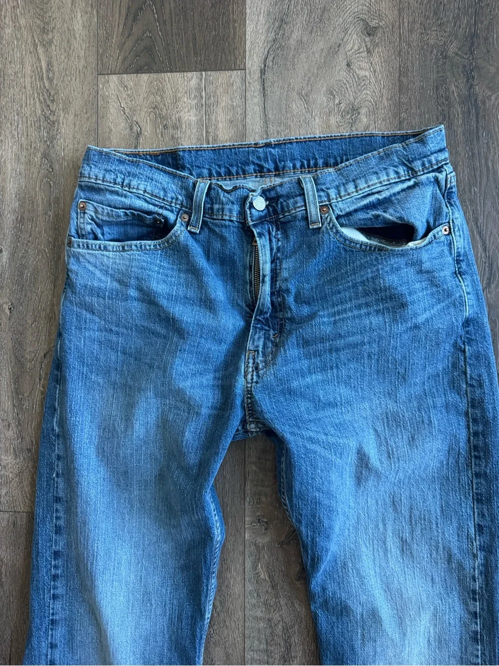 Levi’s 505 Men's Straight-Leg Denim Jeans Size 34/32